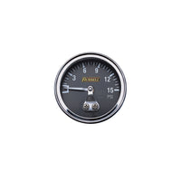 Russell Performance 15 psi fuel pressure gauge (Non liquid-filled)