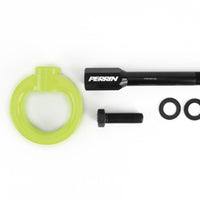 Perrin 02-07 Subaru WRX/STI Tow Hook Kit (Front) - Neon Yellow