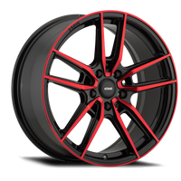 Konig Myth 18x8 5x112 ET43 Gloss Black w/ Red Tinted Clearcoat