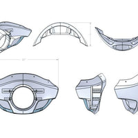 Burly Brand Touring Sport Fairing Standard