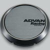 Advan 73mm Flat Centercap - Hyper Black