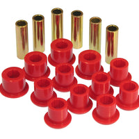 Prothane 98-08 Ford Ranger Rear Leaf Spring Bushings - Red