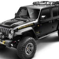 Bushwacker 18-19 Jeep Wrangler JL Trail Armor Cowl Guard - Black