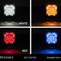 Diode Dynamics Stage Series C1 LED Pod Sport - White Wide Standard ABL (Pair)