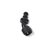 Russell Performance -6 AN Twist-Lok 45 Degree Hose End (Black)