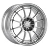 Enkei NT03+M 18x10.5 5x114.3 30mm Offset 72.6mm Bore Silver Wheel