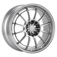 Enkei NT03+M 18x9.5 5x114.3 40mm Offset 72.6mm Bore Silver Wheel G35/350z