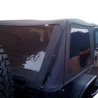 Rampage 1997-2006 Jeep Wrangler(TJ) Excludes LJ Unlimited Frameless Soft Top Kit - Black Diamond