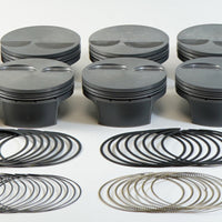 Mahle MS Piston Set GM LS 428ci 4.130in Bore 4in Stk 6.067in Rod .927 Pin -3cc 12.2 CR Set of 8