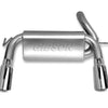 Gibson 07-17 Jeep Wrangler JK Rubicon 3.6L 2.5in Cat-Back Dual Split Exhaust - Aluminized