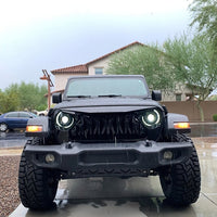 Oracle Jeep JL/Gladiator JT Oculus Bi-LED Projector Headlights - Amber/White Switchback SEE WARRANTY