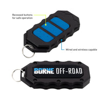 Borne Off-Road 10K Winch - Black Synthetic Rope