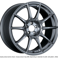 SSR GTX01 17x9 5x114.3 38mm Offset Dark Silver Wheel