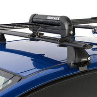 Rhino-Rack Universal Ski/Snowboard Carrier - Fits 3 Pairs of Skis or 2 Snowboards - Black