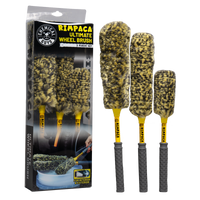 Chemical Guys Rimpaca Ultimate Wheel Brush Set - 3 Pcs