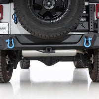 Rampage 07-18 Jeep Wrangler JK (Incl. Unlimited) Trailguard Rear Bumper - Black