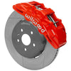 Wilwood SX6R Front Brake Kit 15in Lug Drive Red Rotor w/ Lines 16-19 Chevrolet Camaro