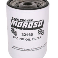 Moroso Chevrolet 13/16in Thread 5-1/4in Tall Oil Filter - Racing