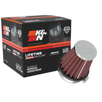 K&N Universal Chrome Filter 2 1/8 inch FLG / 3 inch Bottom / 2 inch Top / 3 inch Height