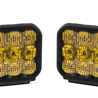 Diode Dynamics SS5 LED Pod Pro - Yellow Spot (Pair)