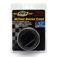 DEI Hi-Temp Shrink Tube Kit - 9/12/18/24mm x 2ft - Black