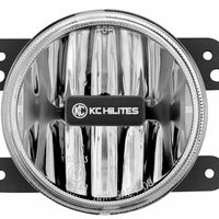 KC HiLiTES 10-18 Jeep JK 4in. Gravity G4 LED Light 10w SAE/ECE Clear Fog Beam (Single)