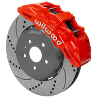 Wilwood SX6R Front Brake Kit 15in SRP Drilled/Slotted Rotor - Red