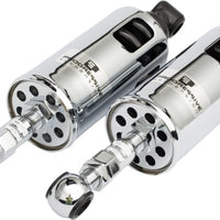 Progressive 89-99 Harley Softail 422 Series Shocks Heavy Duty - Chrome