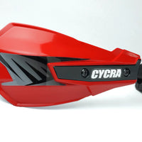 Cycra Vortex Hand Guard/w Universal U-Clamps - GG Red