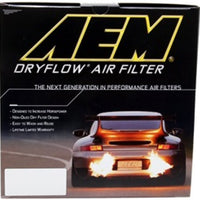 AEM 5in Dryflow Air Filter with 8in Element