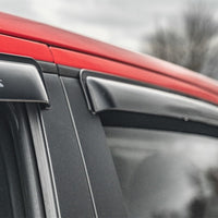 AVS 05-18 Toyota Hilux Access Cab Ventvisor Outside Mount Window Deflectors 4pc - Smoke