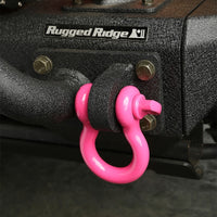 Rugged Ridge Pink 3/4in D-Ring Shackles