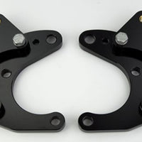 Wilwood Brackets (2) - HD Front - 65-76 A-Body Drum Mopar 11in Rotor