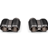 Akrapovic 2021+ BMW G87 M2, G80 M3 & G82 M4 Octagonal Carbon Design Tail Pipe Set