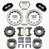 Wilwood Narrow Superlite 4R Rear Kit 12.88in Drilled Speedway Eng Floater w/ New Style End