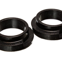 Energy Suspension Universal 2 1/8in ID 2 1/2in OD 5/8in H Black Coil Spring Isolators (2 per set)