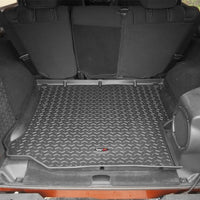 Rugged Ridge Floor Liner Cargo Black 2007-2018 Jeep Wrangler Unlimited JK 4 Dr