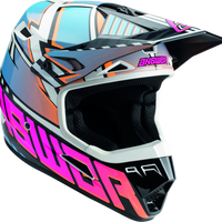 Answer AR3 Rapid Helmet Blue/Orange/Rhodamine - Large