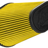 Airaid Universal Air Filter -Cone 6in FLG x 9-1/2x7-1/2in B x 6-3/8x3-3/4inTx 9-1/2in H - Synthaflow