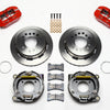 Wilwood Dynapro Low-Profile 11.00in P-Brake Kit - Red BOP Axle 2.75in Bearing 2.75 Offset