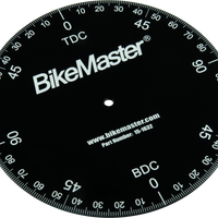 BikeMaster Timing Degree Wheel Aluminum