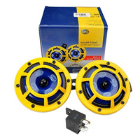 Hella Sharptone Horn Kit 12V 415/350Hz Yellow (3BB922000731 = H31000001) (Min Qty 360)