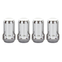 McGard SplineDrive Lug Nut (Cone Seat) M14X1.5 / 1.648in. Length (4-Pack) - Chrome (Req. Tool)