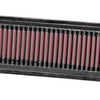 K&N Replacement Panel Air Filter for Renault 04-13 Modus/04-14 Twingo/Clio/09-12 Dacia Sandero