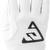 Answer 25 Peak Gloves White/Black Youth - Medium