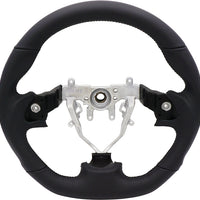 BLOX Racing 08-14 Subaru Leather Steering Wheel Black Stitching