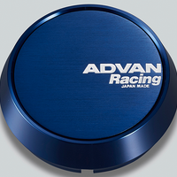 Advan 73mm Middle Centercap - Blue Anodized