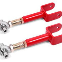 BMR 78-87 G-Body Upper Control Arms DOM On-car Adj Rod Ends - Red