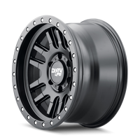 Dirty Life 9309 Canyon Pro 17x9/6x135 BP/0mm Offset/87.1mm Hub Matte Black Wheel - Beadlock