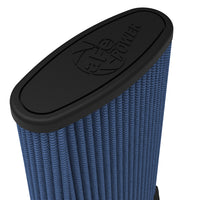 aFe Momentum Replac Air Filter w/Pro 5R Media (Pair) 5x2.25in F/6.25x3.75in B/5.25x2.25in T/11in H